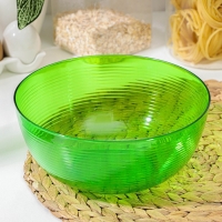 Салатник «Fresh», 2 л, цвет зелёный