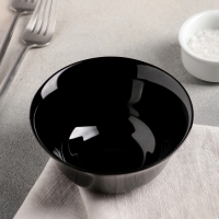 Салатник Carine Noir Uni, 300 мл, d=12 см, цвет чёрный
